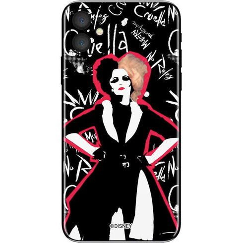 Disney Cruella (2021) Animated Pattern iPhone 11 Skin